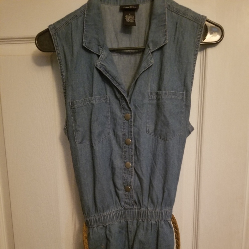 Denim romper from Rue 21